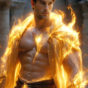 AI-generated abstract art featuring beautiful, handsome, sexy, shirtless, men, boys, lads. Fantasy, elemental mages typically have the ability to manipulate the basic elements, such as fire, water, earth, and air. This can extend to controlling sub-elements like ice, lightning, and sometimes even metal or wood.