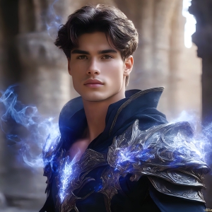 AI-generated abstract art featuring beautiful, handsome, sexy, shirtless, men, boys, lads. Fantasy, elemental mages typically have the ability to manipulate the basic elements, such as fire, water, earth, and air. This can extend to controlling sub-elements like ice, lightning, and sometimes even metal or wood.