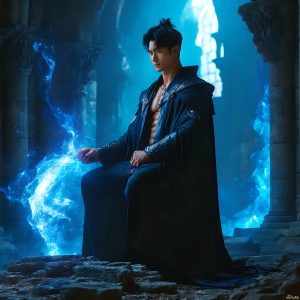 AI-generated abstract art featuring beautiful, handsome, sexy, shirtless, men, boys, lads. Fantasy, elemental mages typically have the ability to manipulate the basic elements, such as fire, water, earth, and air. This can extend to controlling sub-elements like ice, lightning, and sometimes even metal or wood.