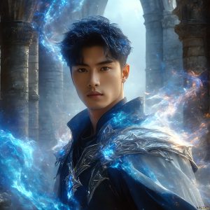 AI-generated abstract art featuring beautiful, handsome, sexy, shirtless, men, boys, lads. Fantasy, elemental mages typically have the ability to manipulate the basic elements, such as fire, water, earth, and air. This can extend to controlling sub-elements like ice, lightning, and sometimes even metal or wood.