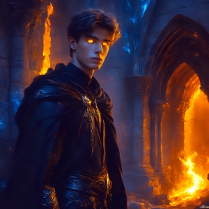 AI-generated abstract art featuring beautiful, handsome, sexy, shirtless, men, boys, lads. Fantasy, elemental mages typically have the ability to manipulate the basic elements, such as fire, water, earth, and air. This can extend to controlling sub-elements like ice, lightning, and sometimes even metal or wood.