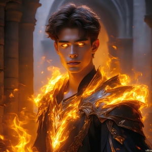 AI-generated abstract art featuring beautiful, handsome, sexy, shirtless, men, boys, lads. Fantasy, elemental mages typically have the ability to manipulate the basic elements, such as fire, water, earth, and air. This can extend to controlling sub-elements like ice, lightning, and sometimes even metal or wood.