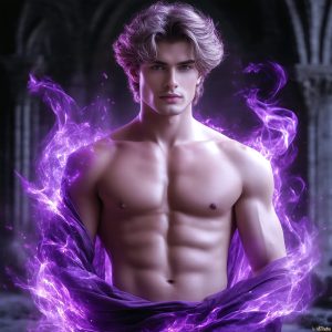 AI-generated abstract art featuring beautiful, handsome, sexy, shirtless, men, boys, lads. Fantasy, elemental mages typically have the ability to manipulate the basic elements, such as fire, water, earth, and air. This can extend to controlling sub-elements like ice, lightning, and sometimes even metal or wood.