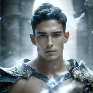 AI-generated abstract art featuring beautiful, handsome, sexy, shirtless, men, boys, lads. Fantasy, elemental mages typically have the ability to manipulate the basic elements, such as fire, water, earth, and air. This can extend to controlling sub-elements like ice, lightning, and sometimes even metal or wood.