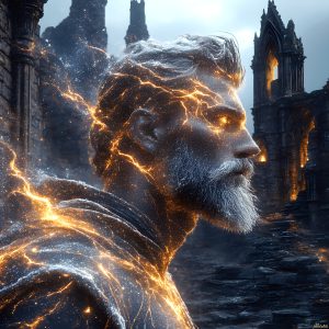 AI-generated abstract art featuring beautiful, handsome, sexy, shirtless, men, boys, lads. Fantasy, elemental mages typically have the ability to manipulate the basic elements, such as fire, water, earth, and air. This can extend to controlling sub-elements like ice, lightning, and sometimes even metal or wood.