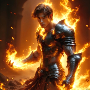 AI-generated abstract art featuring beautiful, handsome, sexy, shirtless, men, boys, lads. Fantasy, elemental mages typically have the ability to manipulate the basic elements, such as fire, water, earth, and air. This can extend to controlling sub-elements like ice, lightning, and sometimes even metal or wood.