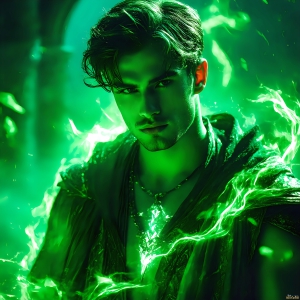 AI-generated abstract art featuring beautiful, handsome, sexy, shirtless, men, boys, lads. Fantasy, elemental mages typically have the ability to manipulate the basic elements, such as fire, water, earth, and air. This can extend to controlling sub-elements like ice, lightning, and sometimes even metal or wood.