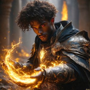 AI-generated abstract art featuring beautiful, handsome, sexy, shirtless, men, boys, lads. Fantasy, elemental mages typically have the ability to manipulate the basic elements, such as fire, water, earth, and air. This can extend to controlling sub-elements like ice, lightning, and sometimes even metal or wood.