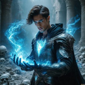 AI-generated abstract art featuring beautiful, handsome, sexy, shirtless, men, boys, lads. Fantasy, elemental mages typically have the ability to manipulate the basic elements, such as fire, water, earth, and air. This can extend to controlling sub-elements like ice, lightning, and sometimes even metal or wood.