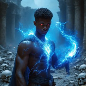 AI-generated abstract art featuring beautiful, handsome, sexy, shirtless, men, boys, lads. Fantasy, elemental mages typically have the ability to manipulate the basic elements, such as fire, water, earth, and air. This can extend to controlling sub-elements like ice, lightning, and sometimes even metal or wood.