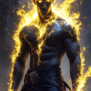 AI-generated abstract art featuring beautiful, handsome, sexy, shirtless, men, boys, lads. Fantasy, elemental mages typically have the ability to manipulate the basic elements, such as fire, water, earth, and air. This can extend to controlling sub-elements like ice, lightning, and sometimes even metal or wood.
