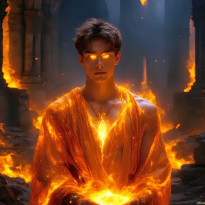 AI-generated abstract art featuring beautiful, handsome, sexy, shirtless, men, boys, lads. Fantasy, elemental mages typically have the ability to manipulate the basic elements, such as fire, water, earth, and air. This can extend to controlling sub-elements like ice, lightning, and sometimes even metal or wood.