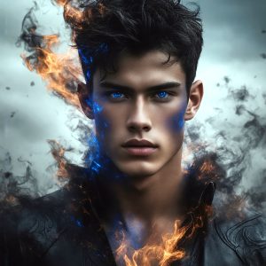 AI-generated abstract art featuring beautiful, handsome, sexy, shirtless, men, boys, lads. Fantasy, elemental mages typically have the ability to manipulate the basic elements, such as fire, water, earth, and air. This can extend to controlling sub-elements like ice, lightning, and sometimes even metal or wood.