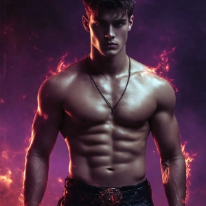 AI-generated abstract art featuring beautiful, handsome, sexy, shirtless, men, boys, lads. Fantasy, elemental mages typically have the ability to manipulate the basic elements, such as fire, water, earth, and air. This can extend to controlling sub-elements like ice, lightning, and sometimes even metal or wood.