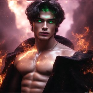 AI-generated abstract art featuring beautiful, handsome, sexy, shirtless, men, boys, lads. Fantasy, elemental mages typically have the ability to manipulate the basic elements, such as fire, water, earth, and air. This can extend to controlling sub-elements like ice, lightning, and sometimes even metal or wood.