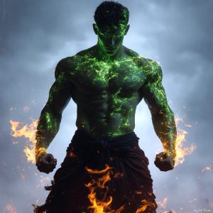 AI-generated abstract art featuring beautiful, handsome, sexy, shirtless, men, boys, lads. Fantasy, elemental mages typically have the ability to manipulate the basic elements, such as fire, water, earth, and air. This can extend to controlling sub-elements like ice, lightning, and sometimes even metal or wood.