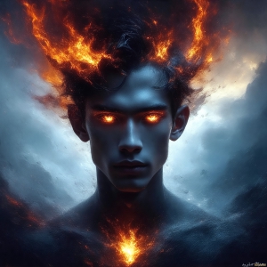 AI-generated abstract art featuring beautiful, handsome, sexy, shirtless, men, boys, lads. Fantasy, elemental mages typically have the ability to manipulate the basic elements, such as fire, water, earth, and air. This can extend to controlling sub-elements like ice, lightning, and sometimes even metal or wood.