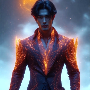 AI-generated abstract art featuring beautiful, handsome, sexy, shirtless, men, boys, lads. Fantasy, elemental mages typically have the ability to manipulate the basic elements, such as fire, water, earth, and air. This can extend to controlling sub-elements like ice, lightning, and sometimes even metal or wood.