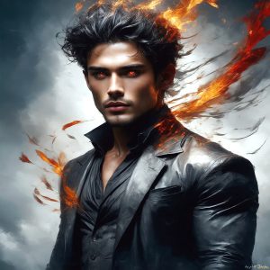 AI-generated abstract art featuring beautiful, handsome, sexy, shirtless, men, boys, lads. Fantasy, elemental mages typically have the ability to manipulate the basic elements, such as fire, water, earth, and air. This can extend to controlling sub-elements like ice, lightning, and sometimes even metal or wood.