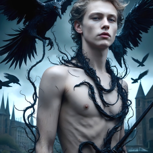 At age 18, some of the senior House Ravenclaw students have the strongest abilities. As a House Gryffindor student stands firm against a threat. With a detailed Hogwarts castle background, casting a powerful spell, conjuring creatures based on their assigned house crest. From Demonic snakes, powerful lions, fierce badgers, or a murder of Crows. Dementors floating ominously in a cloudy sky, and sparks, shadows, and cinematic lighting, offering an otherworldly vibe. At age 18, some of the senior House Ravenclaw students have the strongest abilities. As a House Gryffindor student stands firm against a threat. With a detailed Hogwarts castle background, casting a powerful spell, conjuring creatures based on their assigned house crest. From Demonic snakes, powerful lions, fierce badgers, or a murder of Crows. Dementors floating ominously in a cloudy sky, and sparks, shadows, and cinematic lighting, offering an otherworldly vibe.