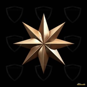AI-generated metallic logo designs polished gold, silver, and chrome metallic symbol logos for business branding. 38 UHD logo concepts ready for your company by Art by Innovation.