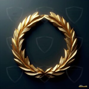 AI-generated metallic logo designs polished gold, silver, and chrome metallic symbol logos for business branding. 38 UHD logo concepts ready for your company by Art by Innovation.