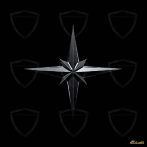 AI-generated metallic logo designs polished gold, silver, and chrome metallic symbol logos for business branding. 38 UHD logo concepts ready for your company by Art by Innovation.