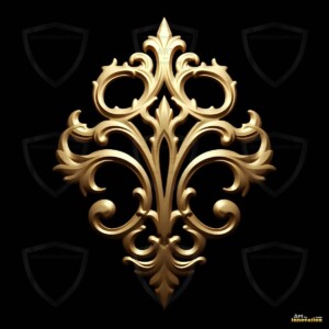 AI-generated metallic logo designs polished gold, silver, and chrome metallic symbol logos for business branding. 38 UHD logo concepts ready for your company by Art by Innovation.