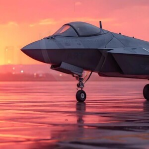 AI-generated military plane art - P-51 Mustangs, Spitfires, F-22 Raptors, vintage warbirds and modern fighters. Photorealistic UHD wallpapers by Art by Innovation.