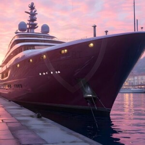 AI-generated yacht art - superyachts, sailing yachts, classic Riva runabouts. Photorealistic UHD marine wallpapers by Art by Innovation.