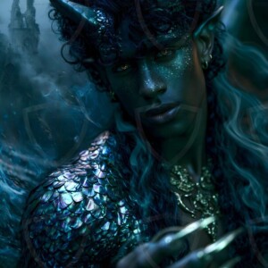 AI-generated hot sexy male demon art handsome succubus demons with dark wings emerging from the ruins of hell. Dark & Legendary Collection. 240+ images by Jeff Dupler.