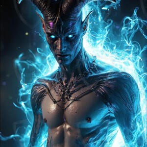 AI-generated hot sexy male demon art — handsome succubus demons with dark wings emerging from the ruins of hell. Dark & Legendary Collection. 240+ images by Jeff Dupler.