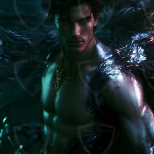 Discover AI-generated elemental mage art handsome male fire, ice, lightning, and earth mages wielding raw magical power in stunning fantasy battle scenes. UHD digital art.