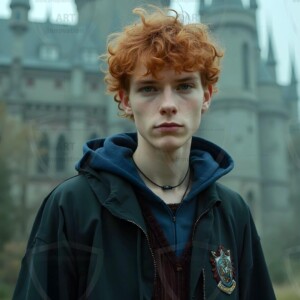Explore AI-generated House Ravenclaw art handsome shirtless wizards from the raven house of Hogwarts summoning massive protective ravens. Fantasy wizard school digital art.