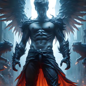 AI male art photos with a fantastical atmosphere. Imagine a Hogwarts School of Witchcraft student, from the Harry Potter series, a handsome, beautiful, and attractive, shirtless young teenage boy, standing firm against a threat. With a detailed Hogwarts castle background, casting a powerful spell, conjuring creatures based on their assigned house crest. From Demonic snakes, powerful lions, fierce badgers, or a murder of Crows. Dementors floating ominously in a cloudy sky, and sparks, shadows, and cinematic lighting, offering an otherworldly vibe.