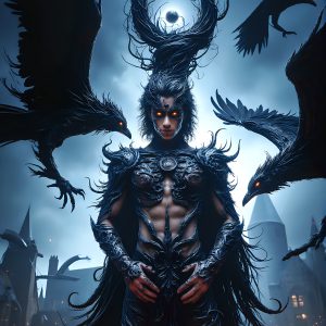 AI male art photos with a fantastical atmosphere. Imagine a Hogwarts School of Witchcraft student, from the Harry Potter series, a handsome, beautiful, and attractive, shirtless young teenage boy, standing firm against a threat. With a detailed Hogwarts castle background, casting a powerful spell, conjuring creatures based on their assigned house crest. From Demonic snakes, powerful lions, fierce badgers, or a murder of Crows. Dementors floating ominously in a cloudy sky, and sparks, shadows, and cinematic lighting, offering an otherworldly vibe.