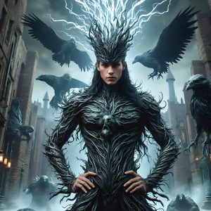 AI male art photos with a fantastical atmosphere. Imagine a Hogwarts School of Witchcraft student, from the Harry Potter series, a handsome, beautiful, and attractive, shirtless young teenage boy, standing firm against a threat. With a detailed Hogwarts castle background, casting a powerful spell, conjuring creatures based on their assigned house crest. From Demonic snakes, powerful lions, fierce badgers, or a murder of Crows. Dementors floating ominously in a cloudy sky, and sparks, shadows, and cinematic lighting, offering an otherworldly vibe.