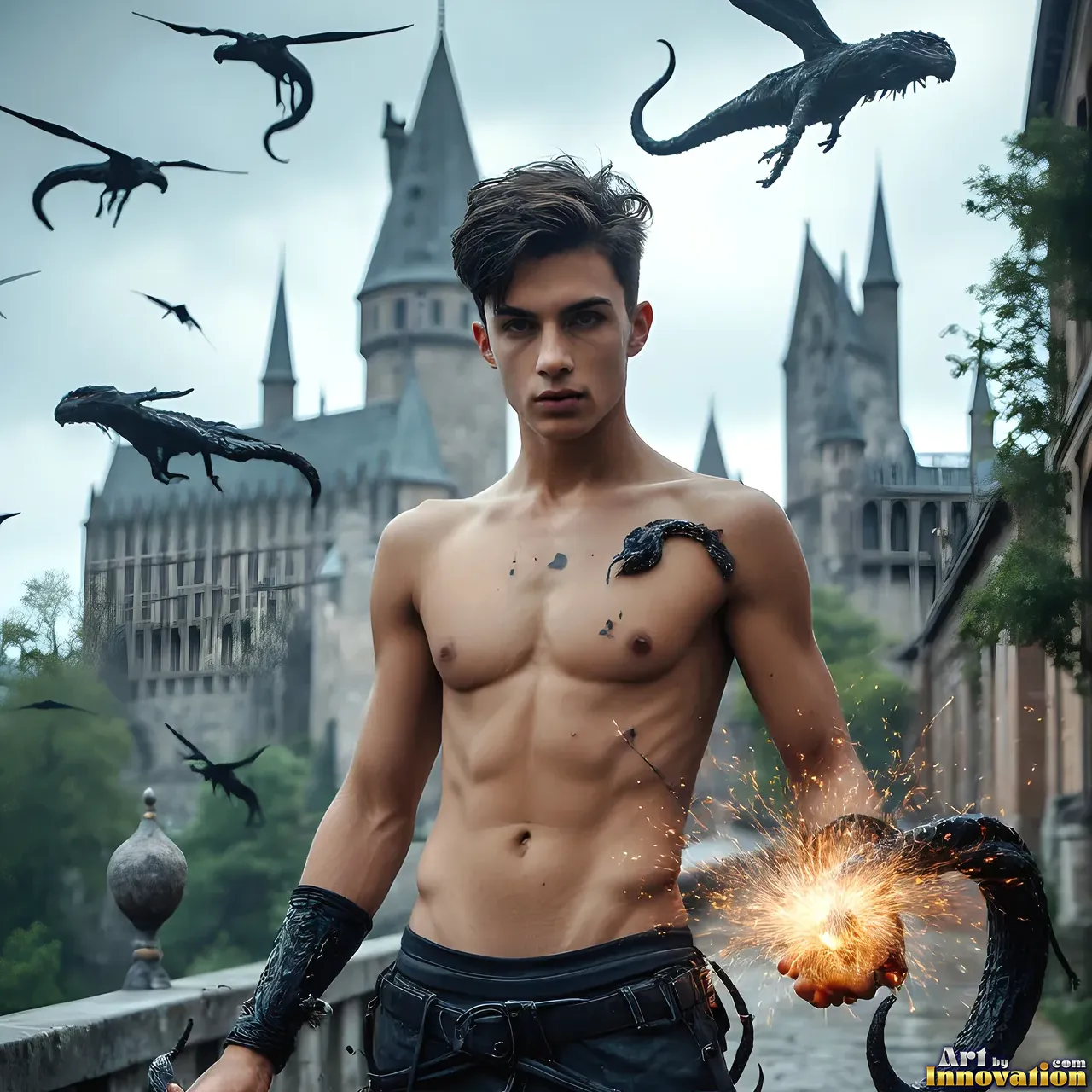 House Slytherin of Hogwarts Art Gallery