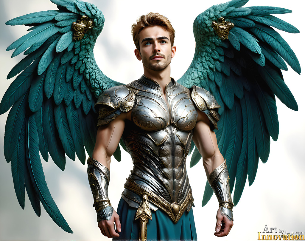 Angels of the Holy Divine – AI Art