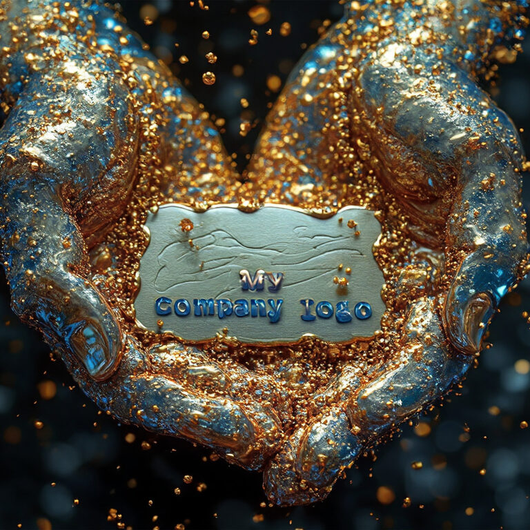 Connecting Hands Logo Design