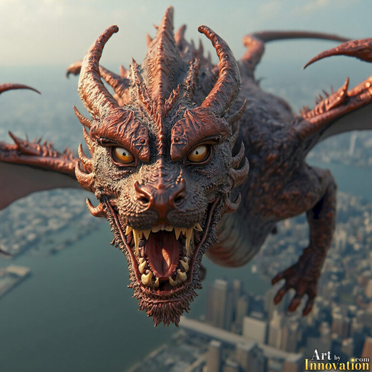 Powerful Majestic Dragons