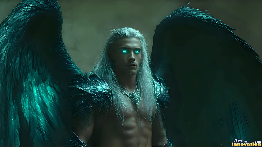 Dark Angels - AI Fallen Angel Art Gallery