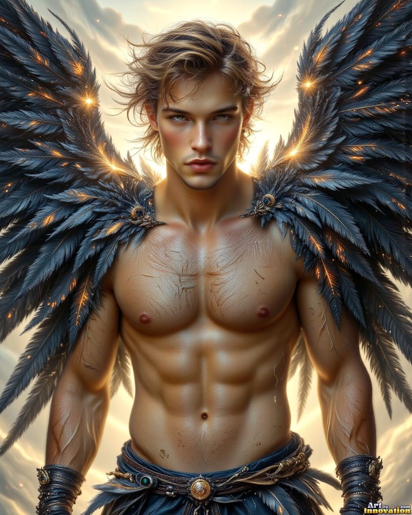 Dark Angels - AI Fallen Angel Art Gallery