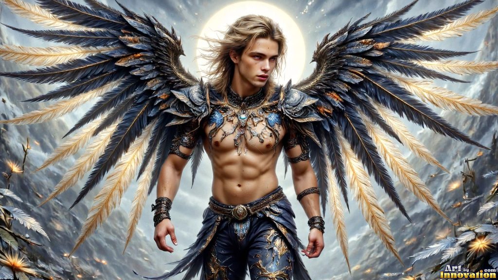 Dark Angels - AI Fallen Angel Art Gallery