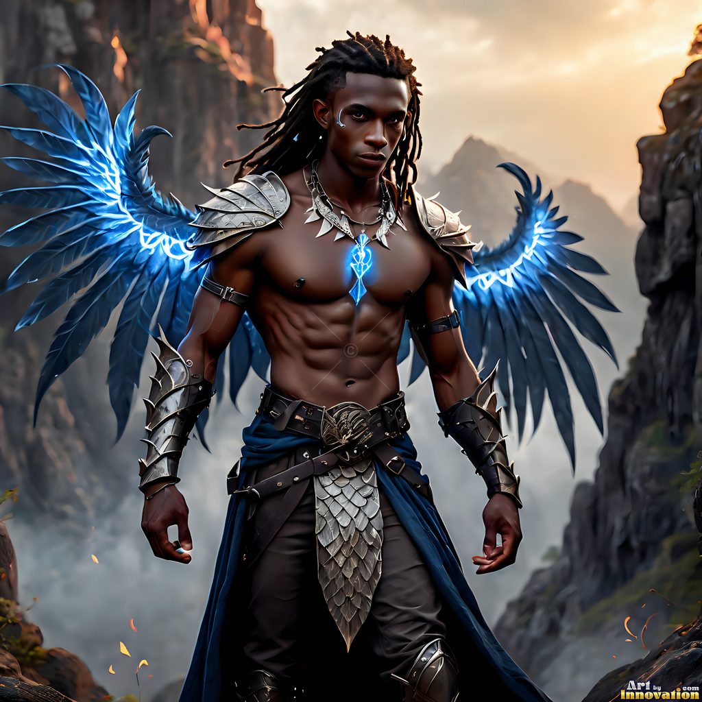 Dark Angels - AI Fallen Angel Art Gallery