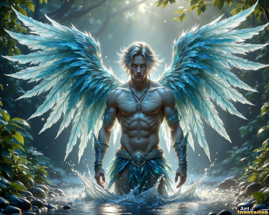 Angels of the Elements - AI Elemental Angel Art Gallery
