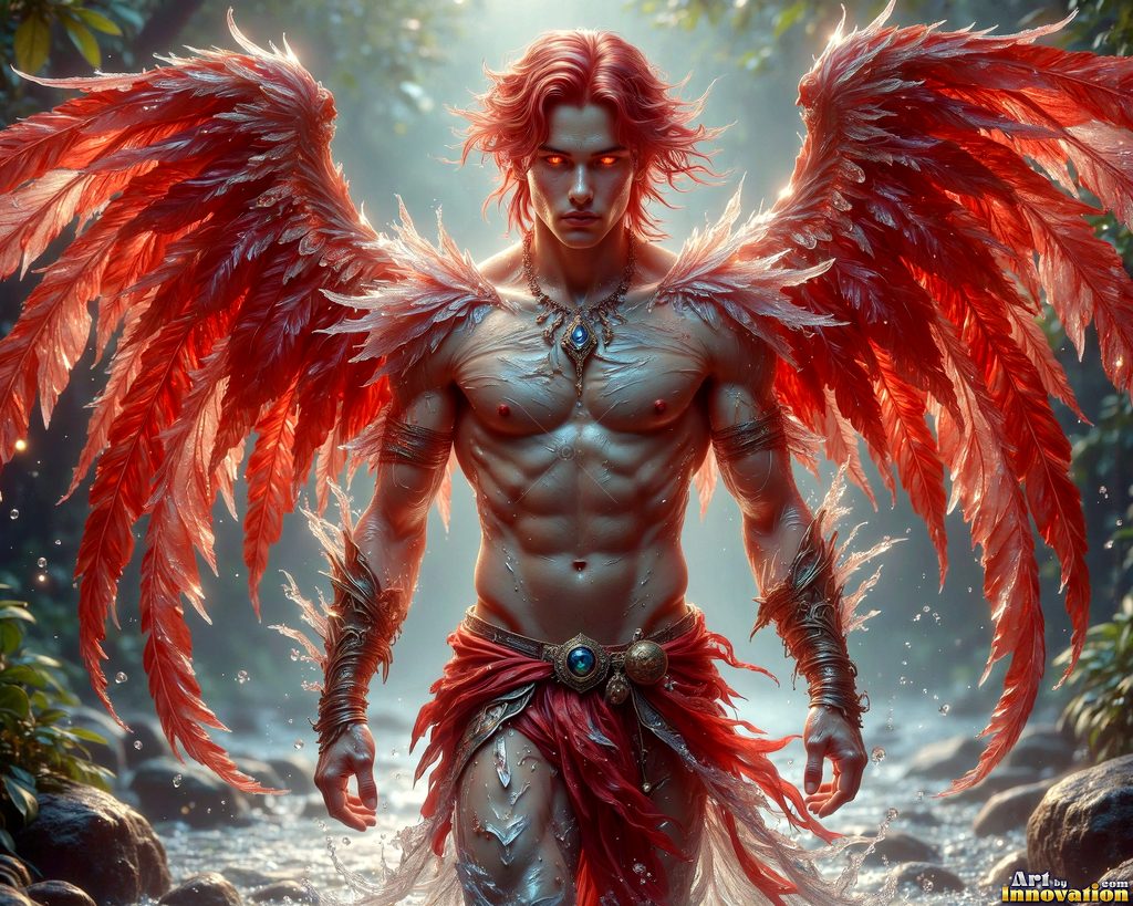 Angels of the Elements - AI Elemental Angel Art Gallery