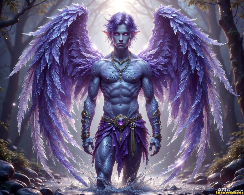 Angels of the Elements - AI Elemental Angel Art Gallery