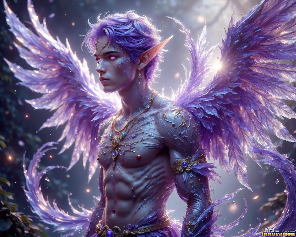 Angels of the Elements - AI Elemental Angel Art Gallery