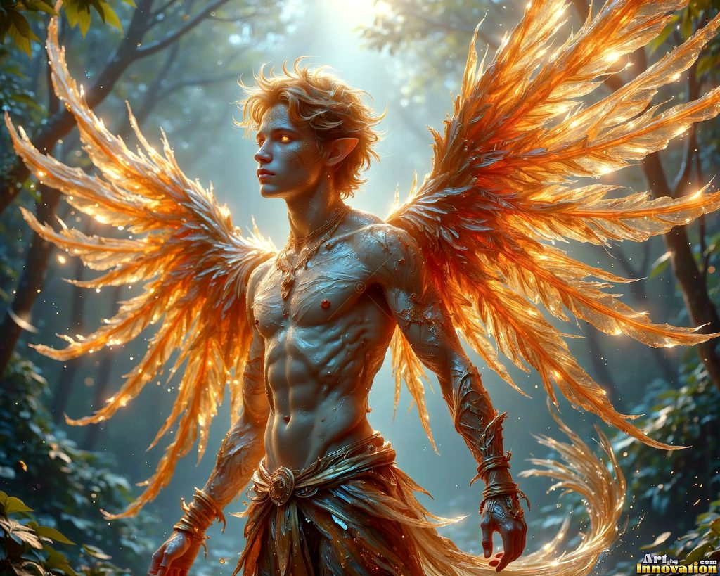 Angels of the Elements - AI Elemental Angel Art Gallery